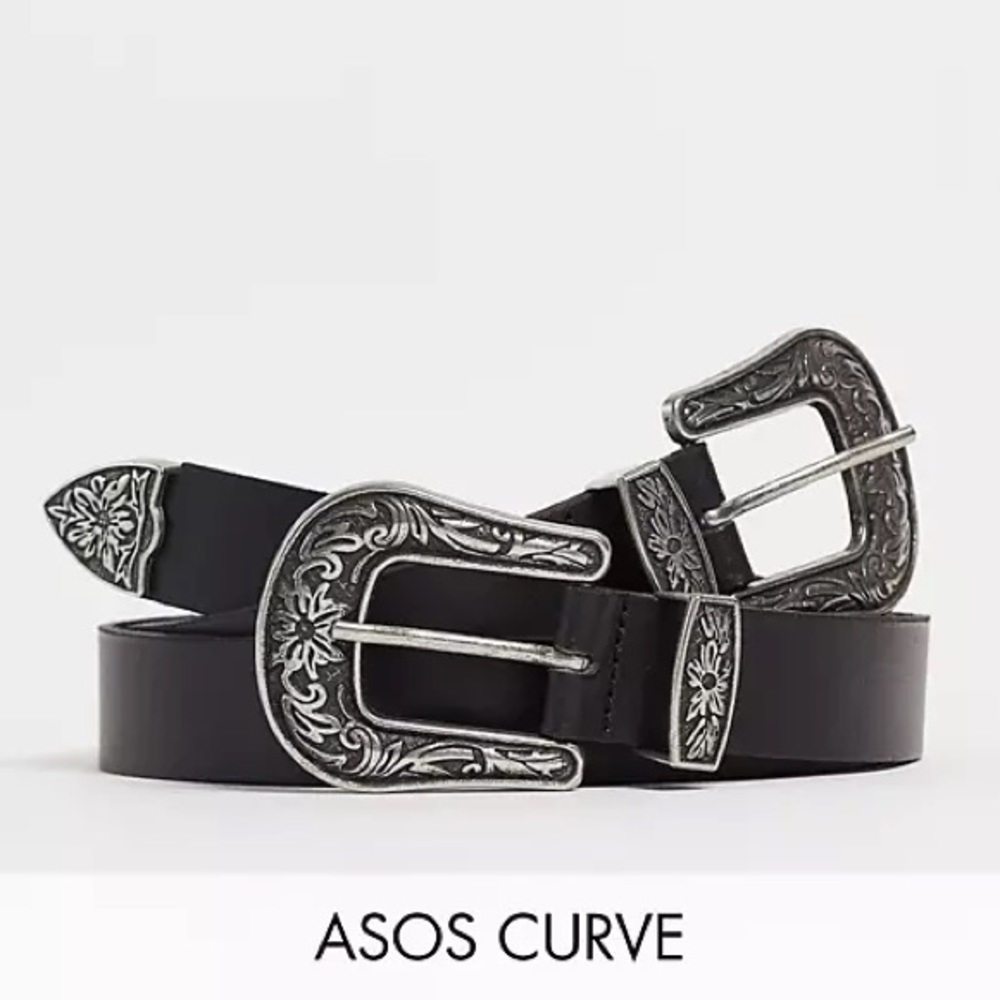 ASOS Curve brand ‘My Accessories London’ double western belt size 24/26 (XXXL)
